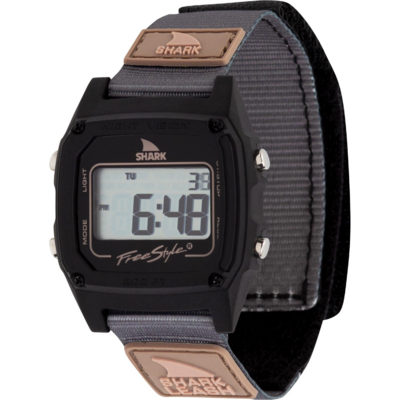 Montre digitale Freestyle Shark Leash avec bracelet textile à Velcro