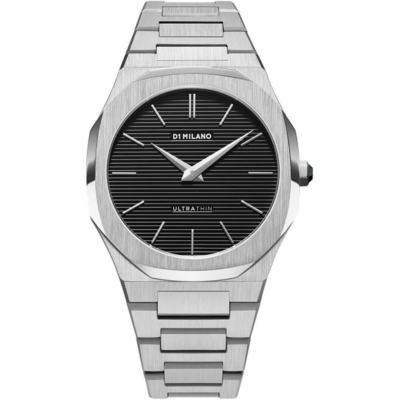 Montre D1 Milano Ultra Thin avec bracelet intégré et cadran minimaliste