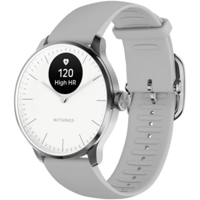 Montre hybride Withings ScanWatch Light avec cadran analogique et écran discret