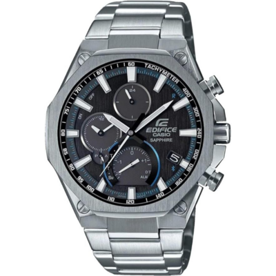 Casio Edifice EQB-1100 avec cadran chronographe et bracelet en acier