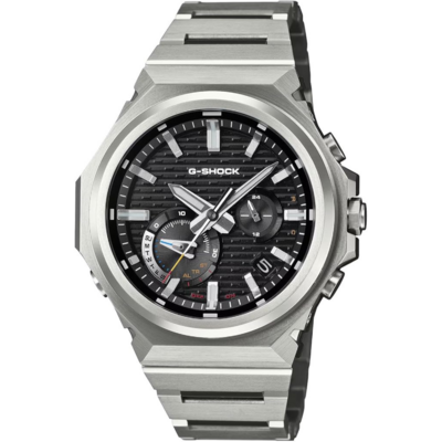 Casio G-Shock GST-B1000 en acier avec cadran analogique noir