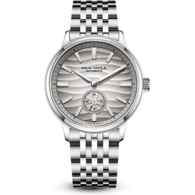 Montre automatique Seagull Polaris avec cadran texturé et petite seconde