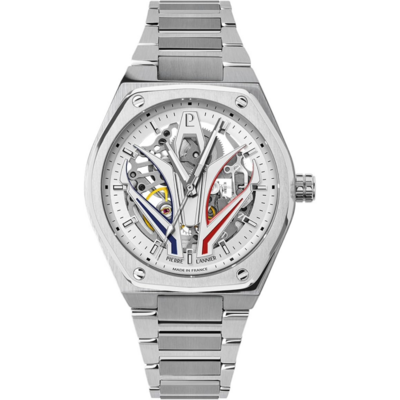 Montre automatique Pierre Lannier Ardent avec cadran ouvert