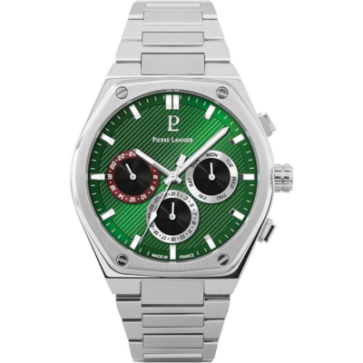 Montre Pierre Lannier Copilote automatique au style aéronautique