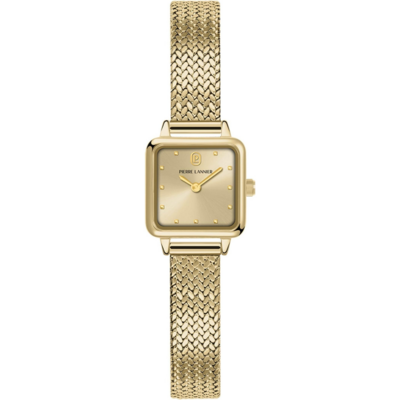 Pierre Lannier Neora montre femme carrée fine au style bijou