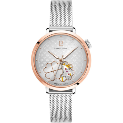 Pierre Lannier Espérance montre automatique femme avec cœur ouvert