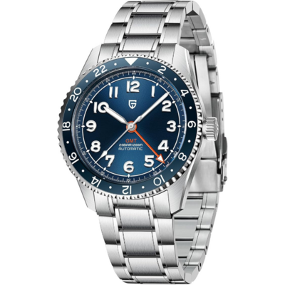 Montre automatique GMT Pagani Design PD-1784 avec bracelet acier