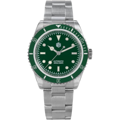 San Martin SN0004 montre plongeuse automatique au style vintage