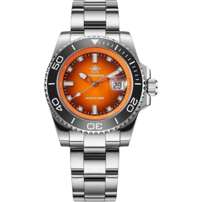 Montre Addiesdive AD2089 plongeuse quartz avec cadran dégradé