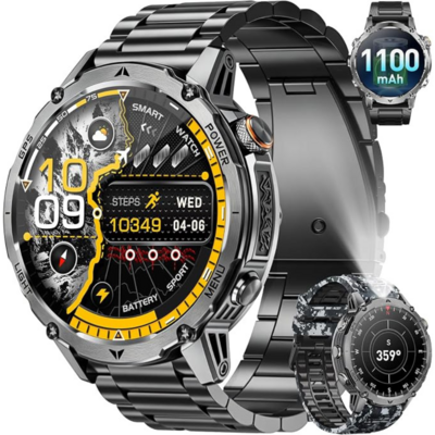 Montre connectée Karchilor AK-102 noire