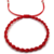 Bracelet Fil Chaîne Chanceux Rouge Vert - Bracelet Corde À La Main Bracelet pour Femmes Hommes