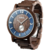 Montre bracelet moderne et nature en bois