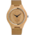 Montre en bois bambou crâne homme femme bracelet en cuir bambou