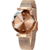 Un accessoire pour rehausser votre élégance : la montre pour femme CIVO en acier inoxydable or rose