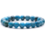 Bracelet Apatite Bleu Clair en pierre naturelle J. Fée - Un accessoire intemporel pour toutes les occasions
