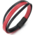 Accessoirisez avec style avec l'ensemble de bracelets en cuir rouge et noir de COOLSTEELANDBEYOND