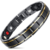 Un accessoire de luxe pour les hommes : Le bracelet réglable en or et acier inoxydable noir JFUME