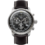 Style et fonction : Présentation de la montre chronographe Zeppelin 7680-2 pour homme en cuir noir