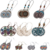 NEPAK : Un ensemble de boucles d'oreilles pendantes pour un look ethnique et vintage unique