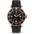 Ice-Watch - ICE steel Black Rose-Gold - Montre noire avec bracelet en silicone