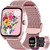 Montre Connectée Femme Sport: Appels, Fitness, 1.83" HD (Rose)
