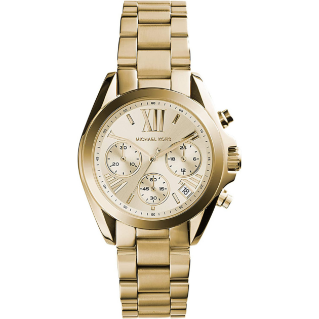 Michael kors bradshaw watch gold hotsell