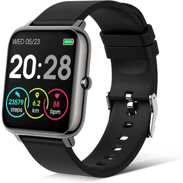 Dipos 6 Pellicole Protettive Cristallo Per Smartwatch Judneer 1,4 Pollici - Made In Germany