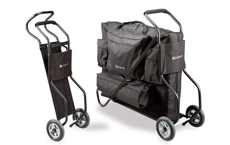 chariot de transport table portable pliante habys tablelya