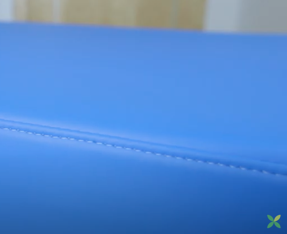 Table cranio sacral bleu couture