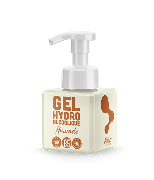 Push Cube Gel Hydroalcoolique 500 ml Amande - HYGIENE - TABLELYA