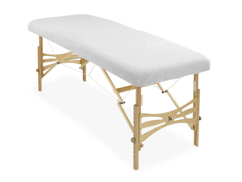 housse éponge blanche table de massage portable habys mobercas ecopostural tablelya