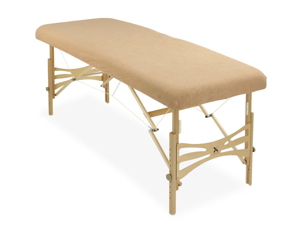 housse éponge cappucinno table de massage portable habys tablelya ecopostural