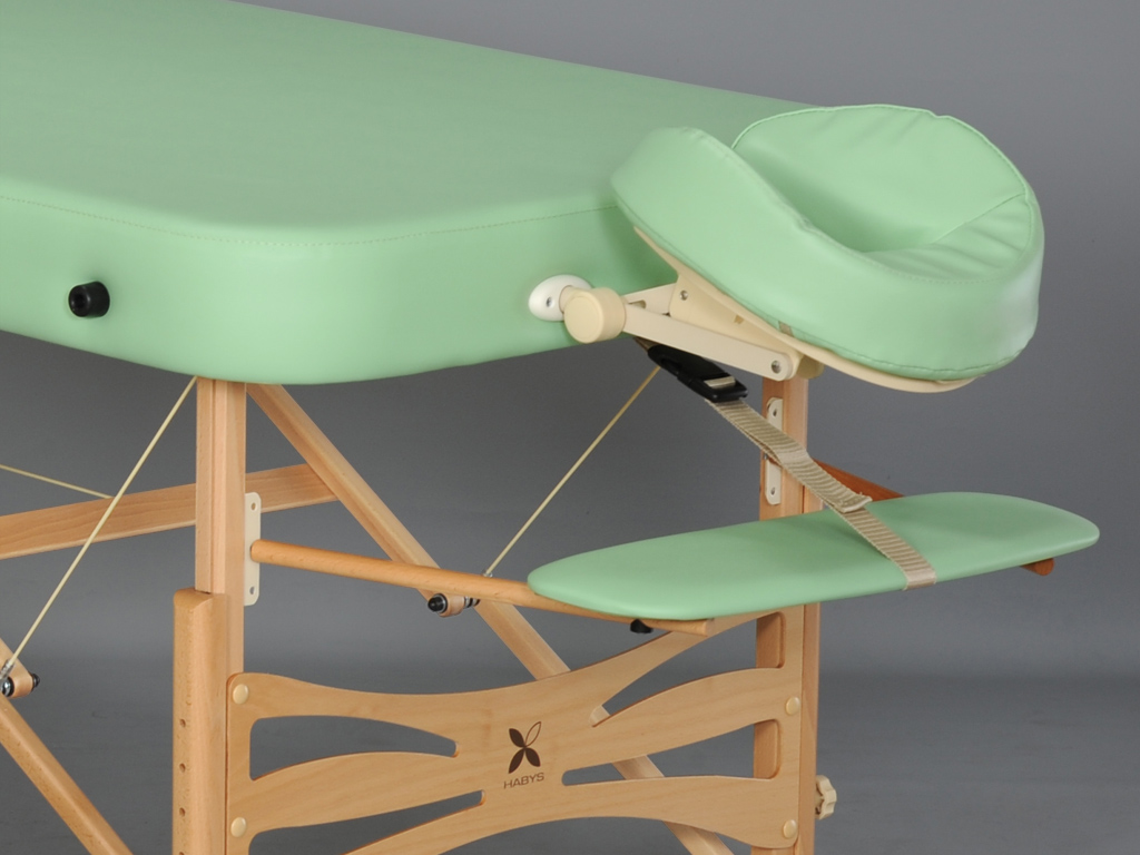 tablette appuis bras vue avec châssis pour table portable en bois gallo plus