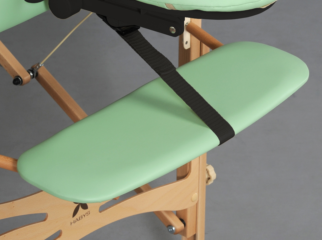 tablette longue appuis bras pour table de massage en bois gallo et panda
