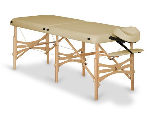 table de massage en bois portable habys tablelya Alba-394_1 couleur beige crème