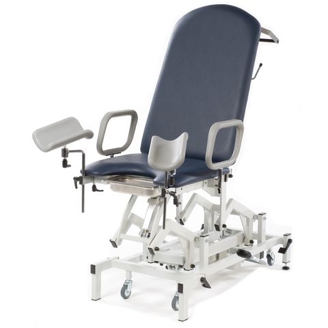 Fauteuil gynéchologique hydraulique seersmedical Bleu foncé