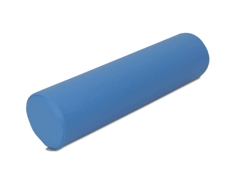 rouleau mousse cylindre diamètre 25 cm 30 cm 40 cm longueur 100 cm bleu ciel habys tablelya