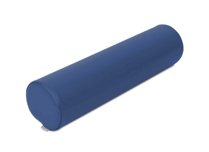 rouleau mousse cylindre diamètre 25 cm 30 cm 40 cm longueur 100 cm bleu habys tablelya