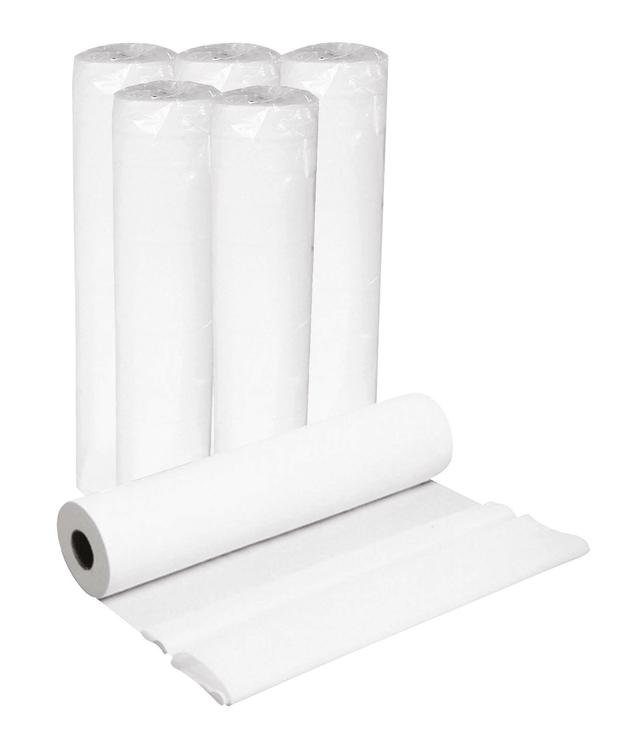 draps d examen blanc joleti 2 plis prédécoupés pure ouate vue emballage individuel 1401008001-2