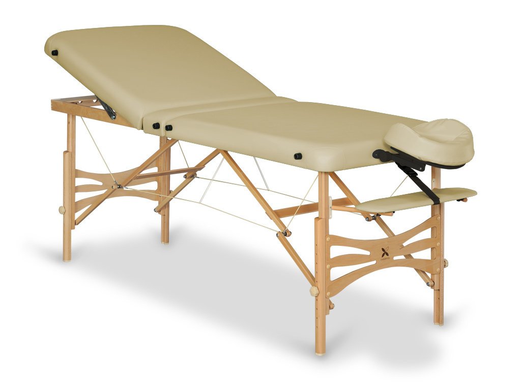 table de massage portable pliante bois Panda-Plus-399_1 habys tablelya crème vue principale