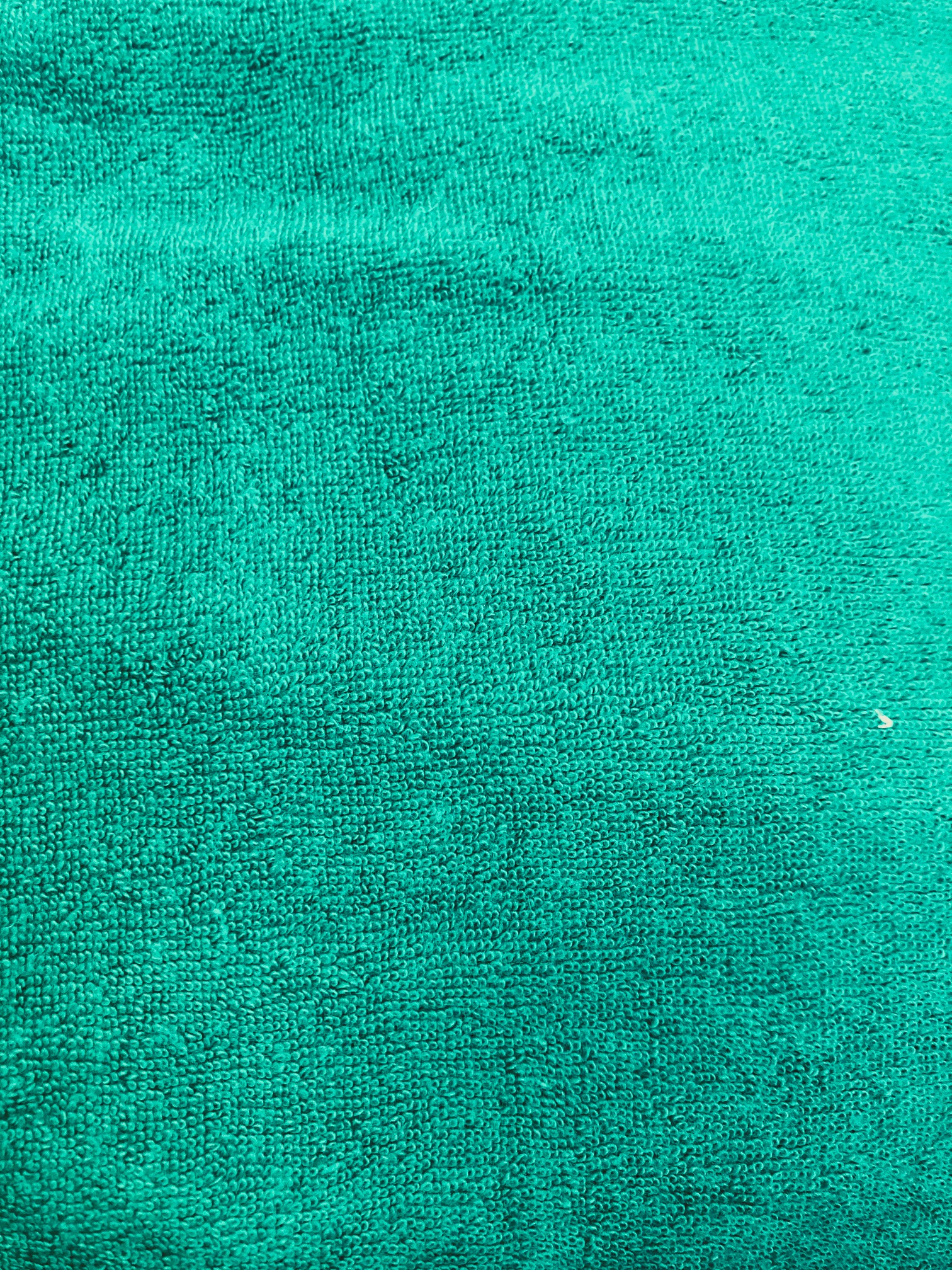 détail housse éponge coton blouclette vert emeraude tablelya