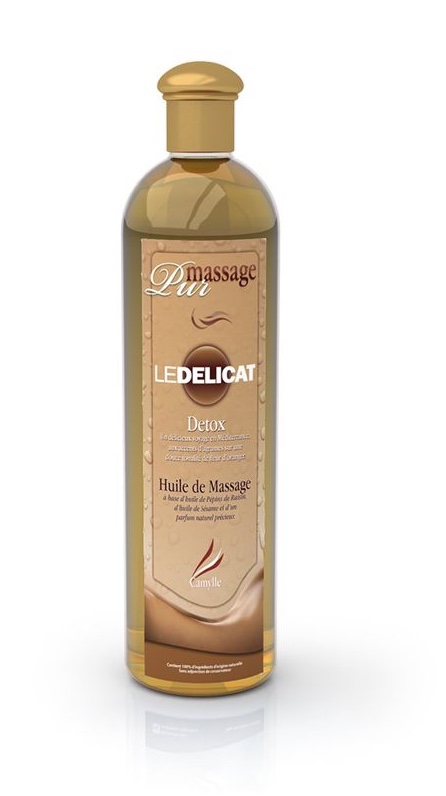 camylle tablelya huile pur-massage senteur le-delicat 250 ml