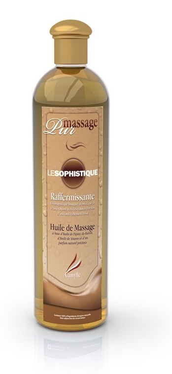 camylle tablelya huile pur-massage senteur le-sophistique 250 ml