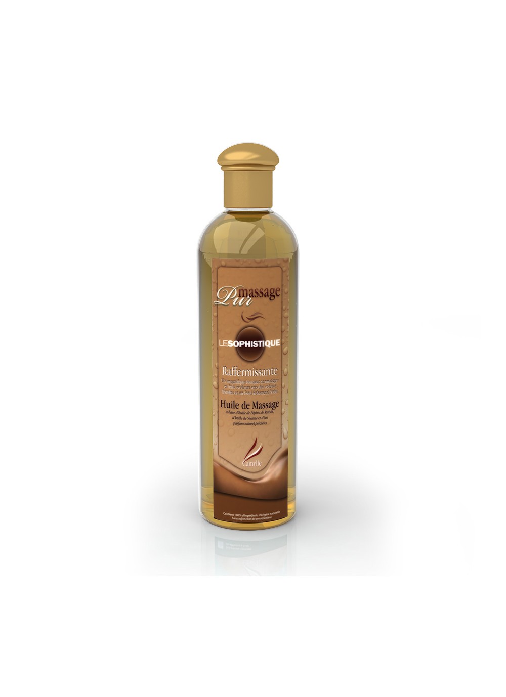 camylle tablelya huile pur-massage senteur le-sophistique 500 ml