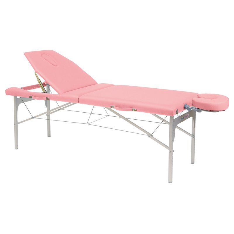 c3416 ecopostural table de massage portable tablelya grand dossier et têtière largeur 70 cm