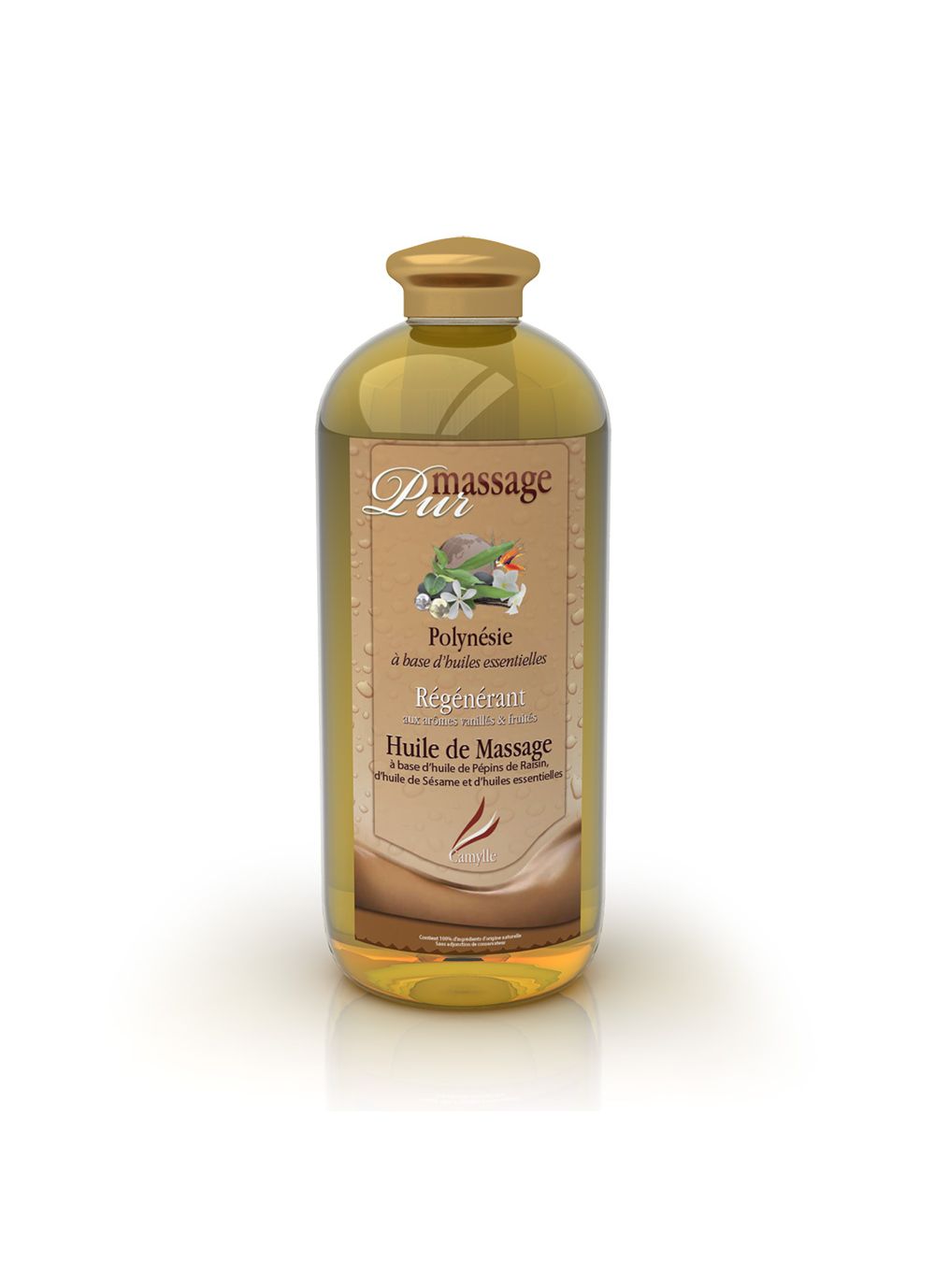 huile de massage camylle pur-massage-polynesie 1 l tablelya