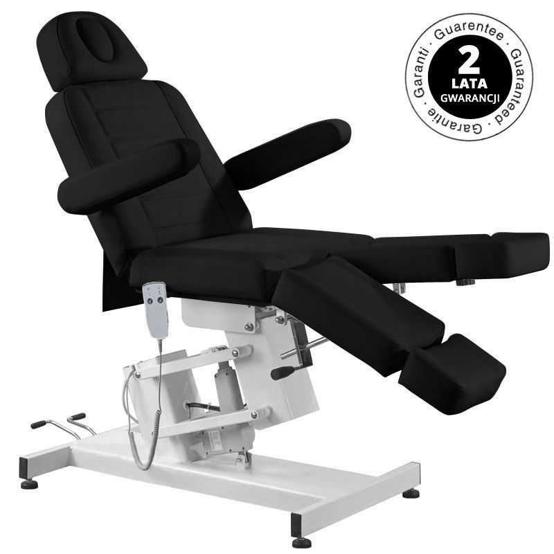 tablelya fauteuil tattoo noir électrique position jambières séparées