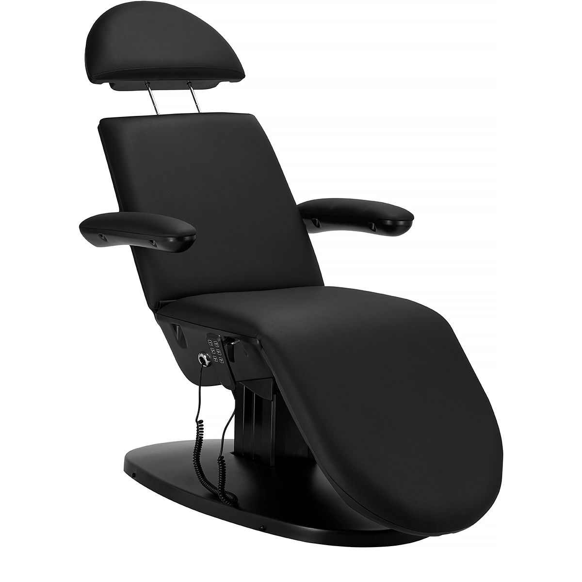 tablelya fauteuil tattoo esthetique têtière relevée noir électrique vue principale vome