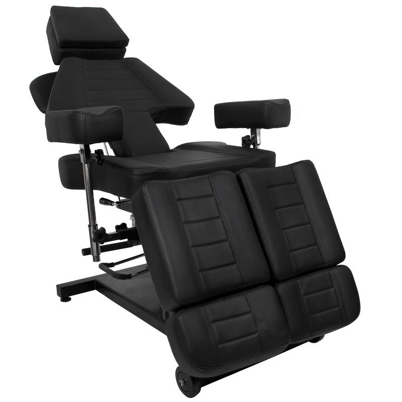 Fauteuil tatouage pro ink noir roulettes 109187_7_3