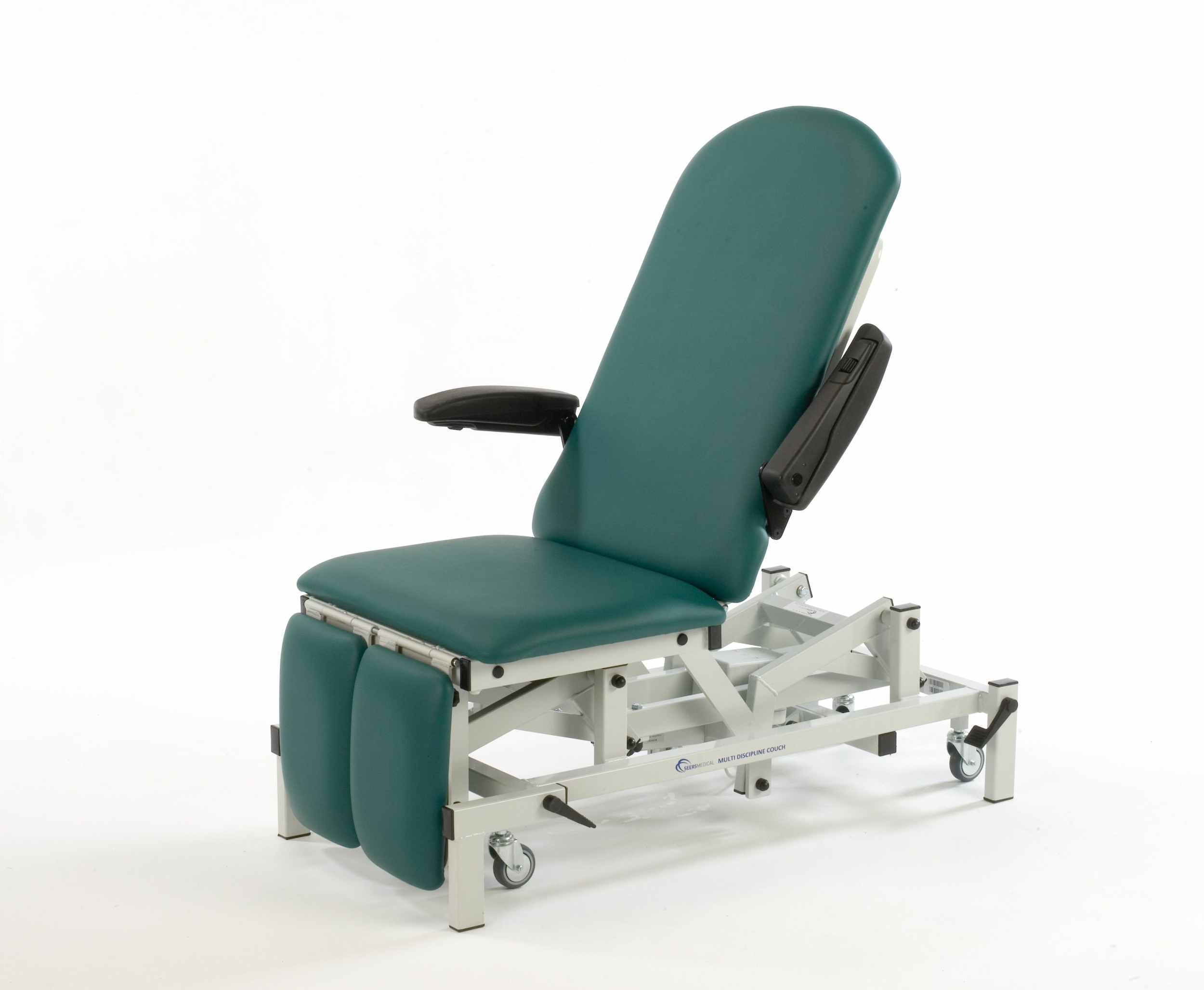 seers medical fauteuil de podologie électrique SM0575 vert tablelya accès facile assise basse